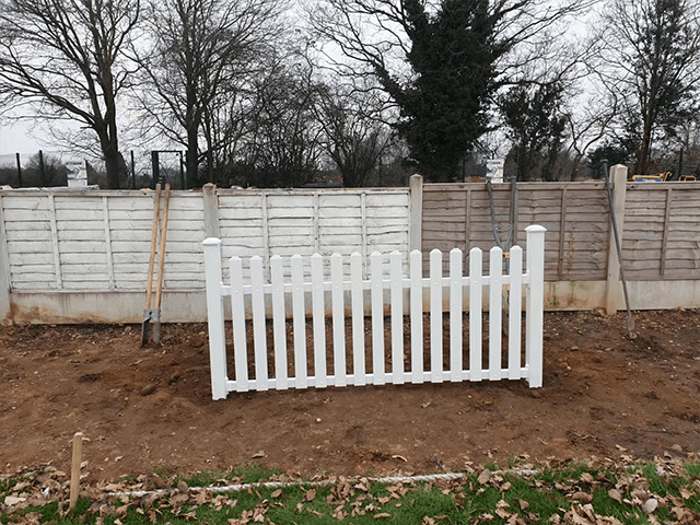 Clôture de ferme en plastique résistant aux UV et facile à assembler, panneau en Pvc 8x8, marque de jardin, treillis, nouvelle clôture en vinyle blanc pour confidentialité